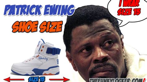 patrick ewing shoes size 14